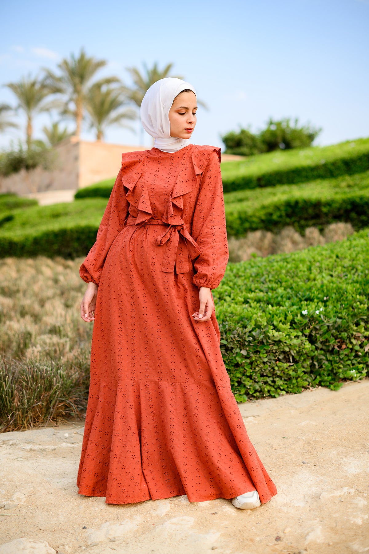 open lace back dress Bangle Dress Abaya main image 0