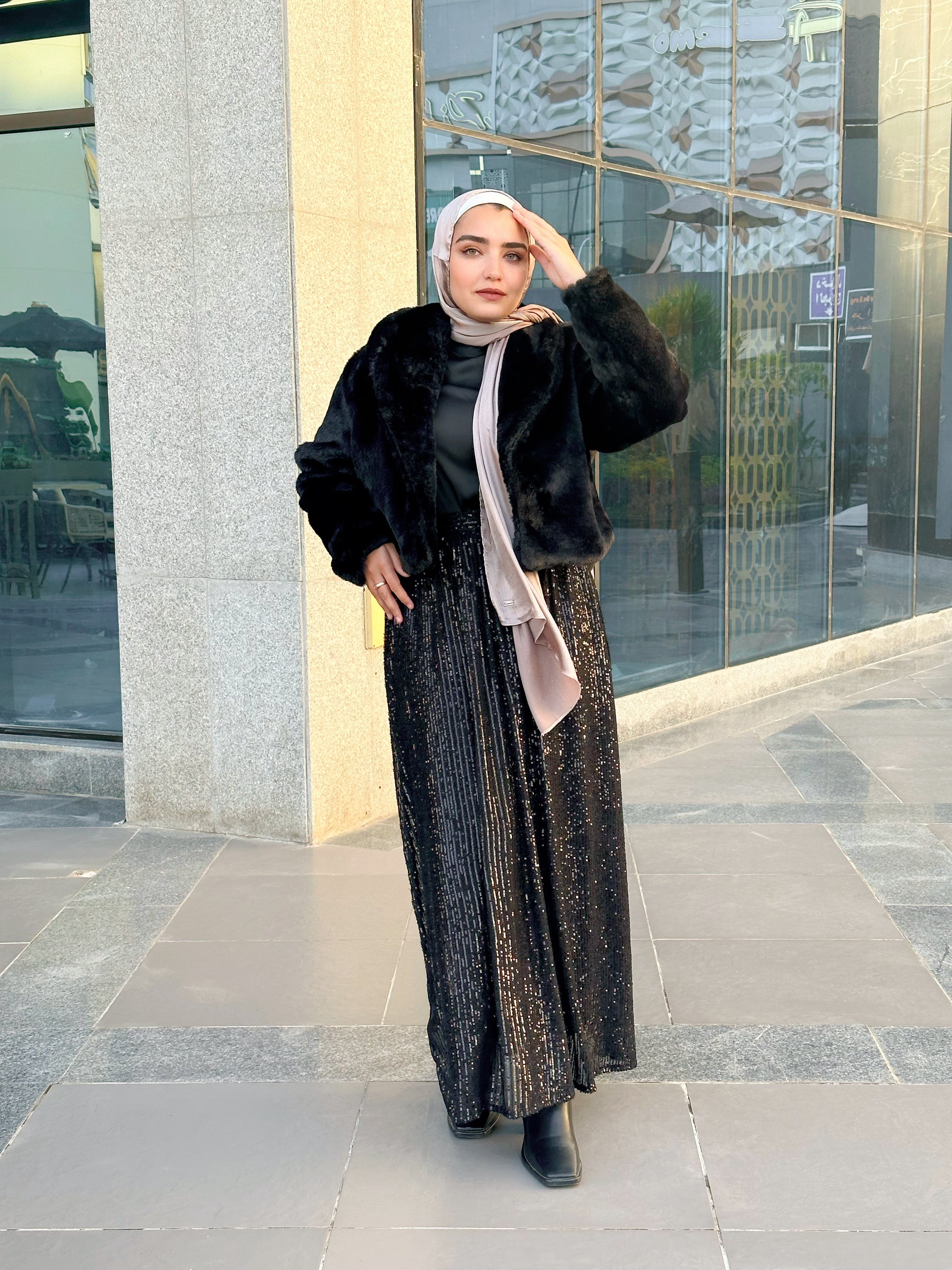 fur hijab