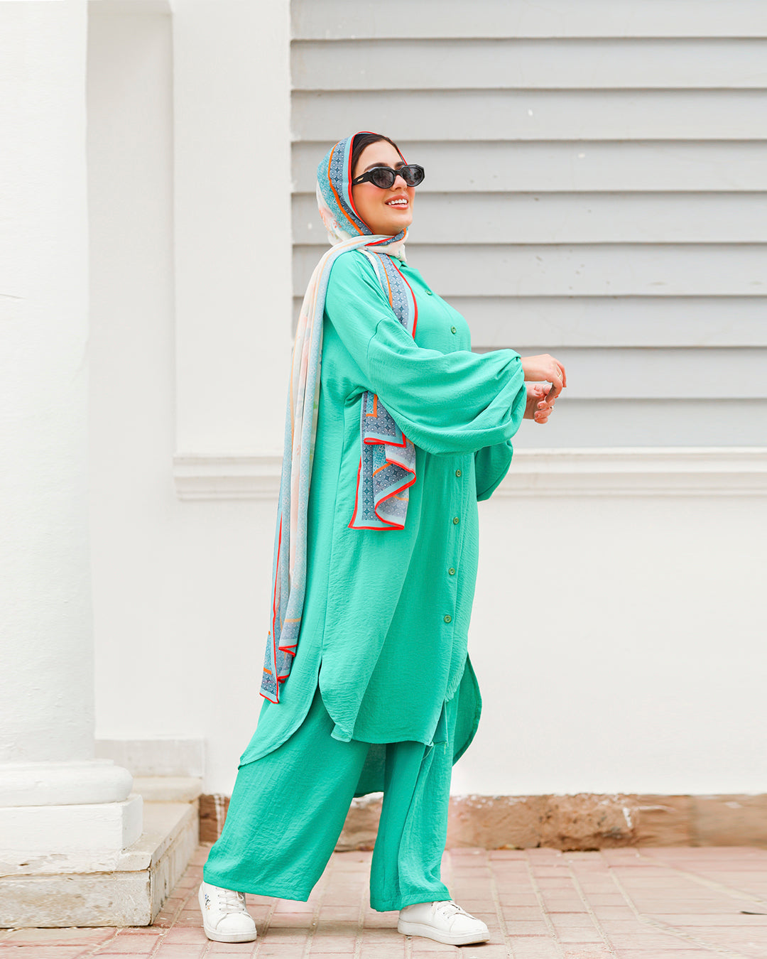 Basic Pants-Green